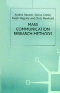 Mass communication research methods