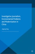 Investigative journalism, environmental problems and modernisation in China