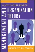 Management and  organization theory