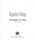 Algorithm design