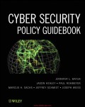 Cyber Security Policy Guidebook