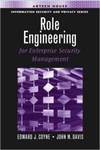 Role engineering for enterprise security management