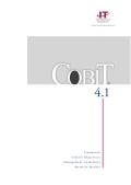 Cobit 4.1 : framework, control objectives, management guidelines, maturity models