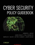 Cyber security policy guidebook