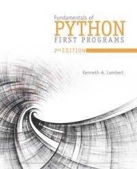 Fundamentals of python: first programs