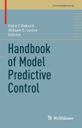 Handbook of model predictive control