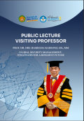 Public Lecture Visiting Professor-Global Security Management: Strategies for a Resilient Future