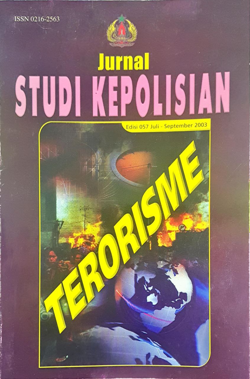 Jurnal Studi Kepolisian, Edisi 057, Juli-September 2003