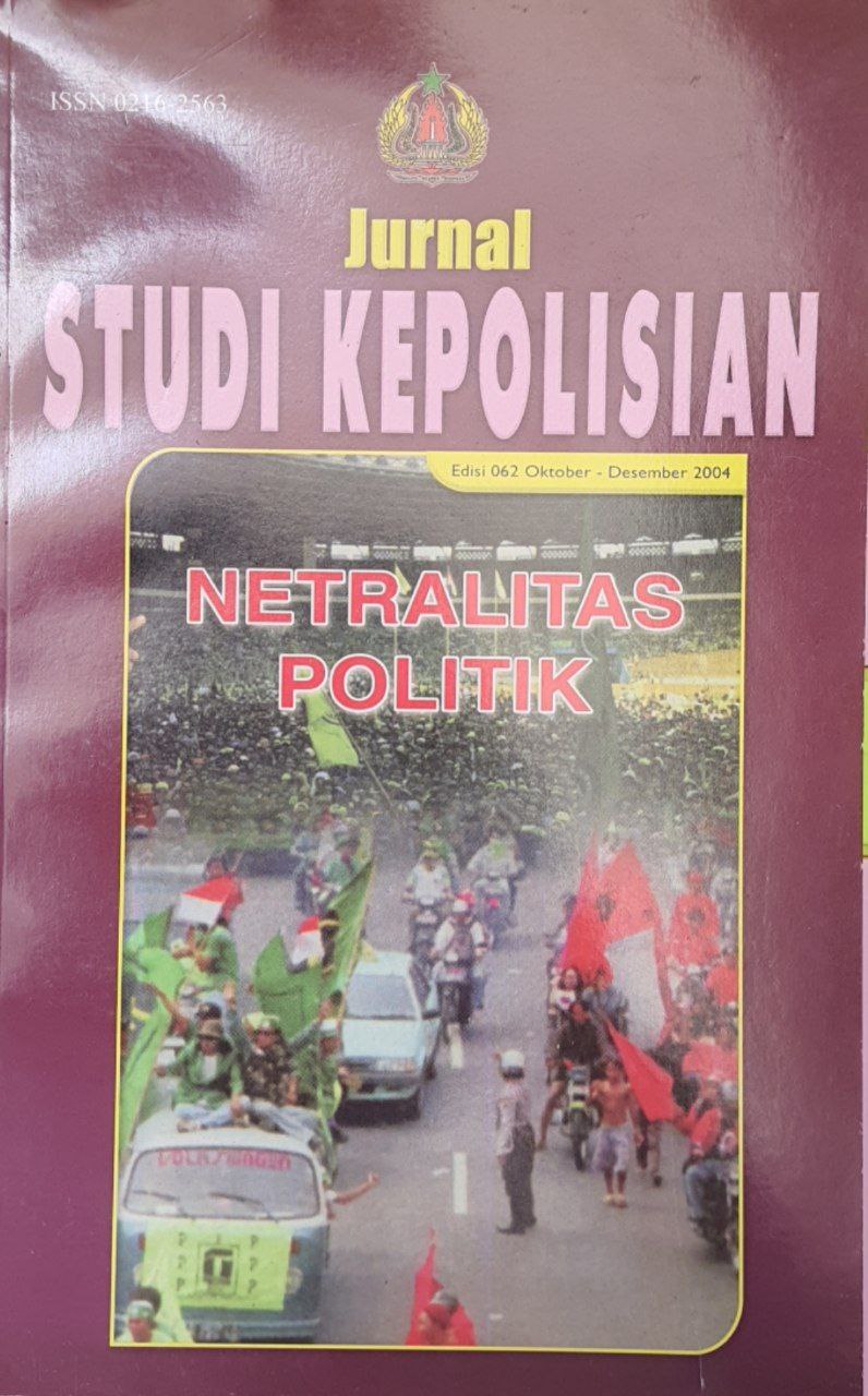 Jurnal Studi Kepolisian, Edisi 062, Oktober-Desember 2004