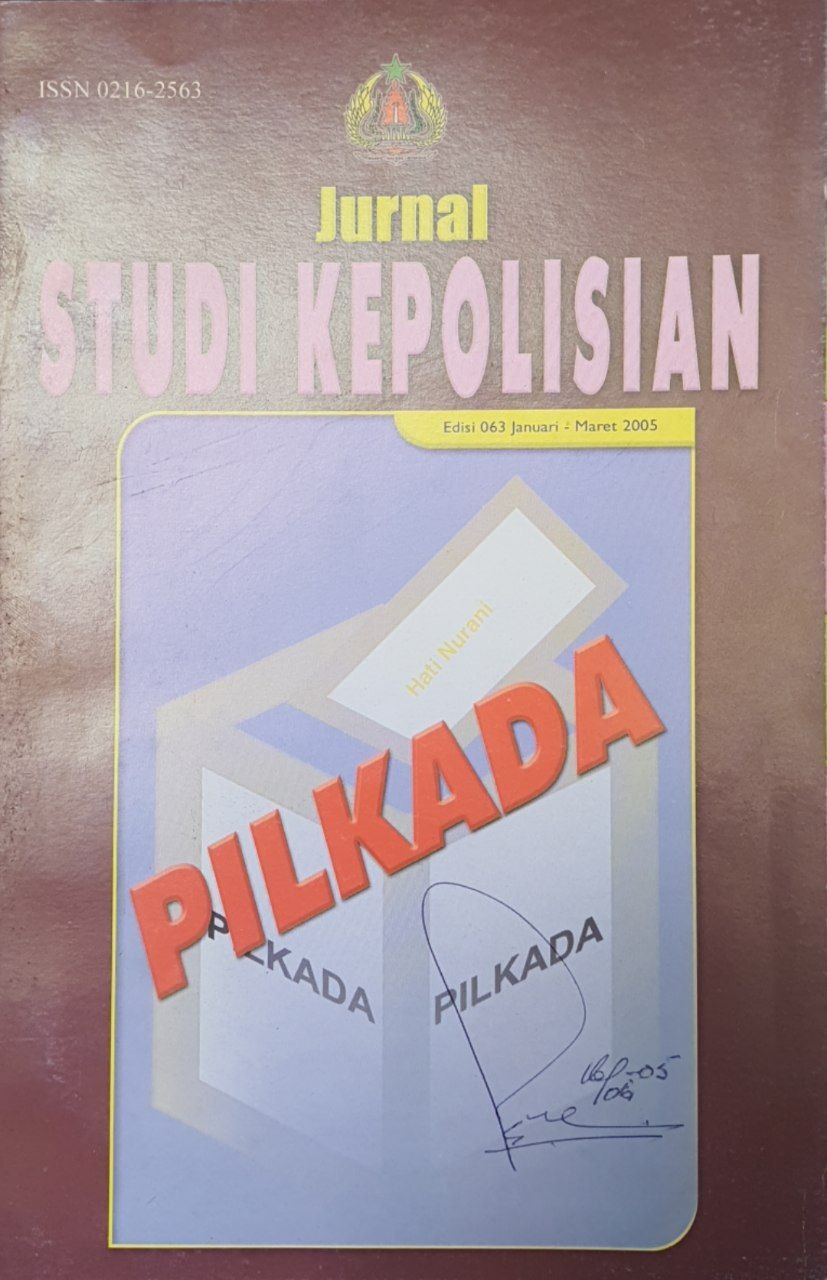 Jurnal Studi Kepolisian, Edisi 063, Januari-Maret 2005