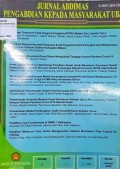 Jurnal Abdimas Pengabdian Kepada Masyarakat UBJ, Volume 5, Nomor 1, Januari 2022