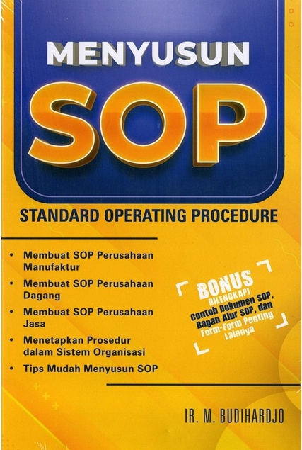 Menyusun SOP (standard operating procedur)
