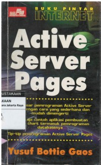 Buku pintar internet : active server pages