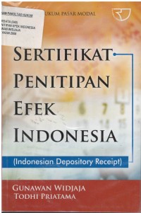 Sertifikat penitipan efek Indonesia (Indonesian Depository Receipt)