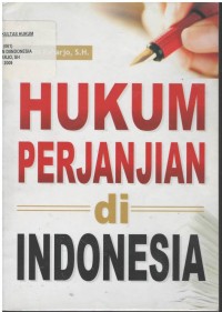 Hukum perjanjian di Indonesia