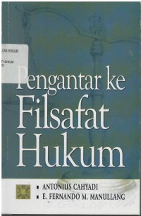 Pengantar ke filsafat hukum