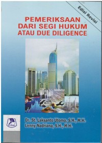 Pemeriksaan dari segi hukum atau due diligence