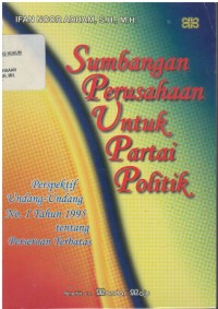 Sumbangan perusahaan untuk partai politik