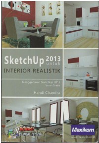 SketchUp 2013 untuk interior realistik