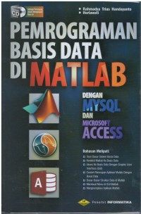 Pemrograman basis data di matlab dengan MySQL dan microsoft access