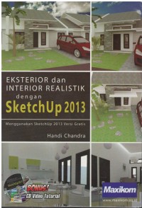 Eksterior dan interior realistik dengan SketchUp 2013
