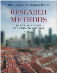 Research methods for criminology and criminal justice