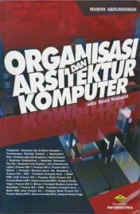 Organisasi & arsitektur komputer
