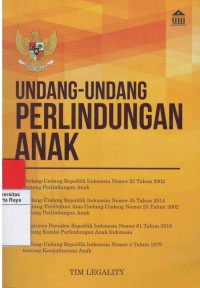 Undang- undang perlindungan anak