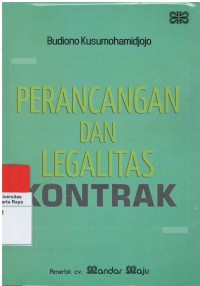 Perancangan dan legalitas kontrak