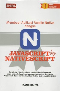 Membuat aplikasi mobile notive dengan java scripth by nativescript