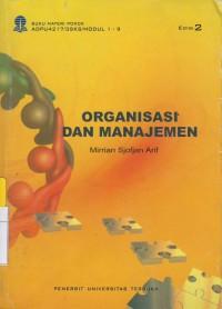 Organisasi dan manajemen