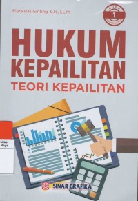 Hukum kepailitan teori kepailitan