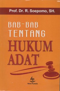 Bab-bab tentang hukum adat