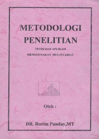 Metode penelitian : teori aplikasi menggunakan multivariat