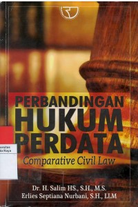 Perbandingan hukum perdata : comparativ civil law