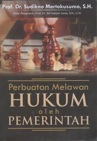 Perbuatan melawan hukum oleh pemerintah