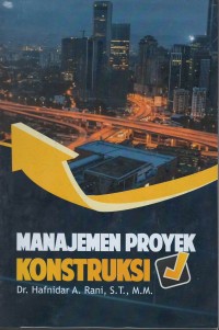 Manajemen  proyek kontruksi