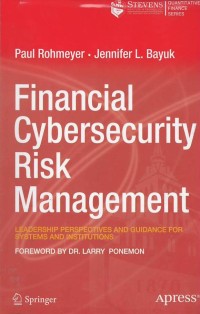 Financial cybersecurity, risk management