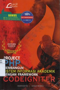 Project php : membangun sistem informasi akademiki dengan framework codeigniter