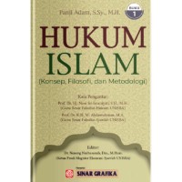 Hukum islam : konsep, filosofi, dan metodologi