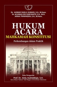 Hukum Acara Mahkamah Konstitusi : Perkembangan Dalam Praktik