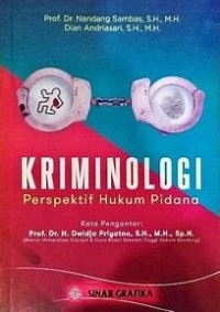 Kriminologi Perspektif Hukum Pidana