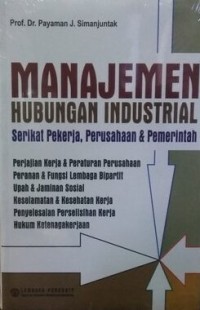 Manajemen Hubungan Industrial