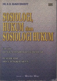 Sosiologi, hukum dan sosiologi hukum