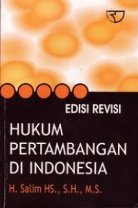 Hukum pertambangan di Indonesia