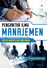 Pengantar ilmu manajemen