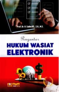 Pengantar hukum wasiat elektronik