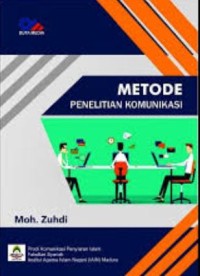 Image of Metode Penelitian Komunikasi