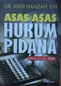 Asas-asas hukum pidana