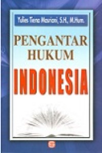 Pengantar hukum Indonesia